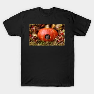 Halloween mouse inside a Pumpkin T-Shirt